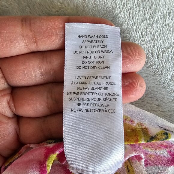 Women's Floral Sleeveless Pullover Top, Size M - Picture 10 of 14